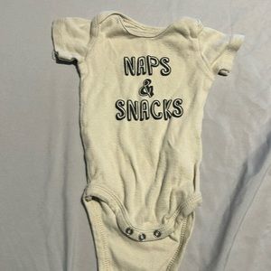 Koala baby nap and snacks onesie